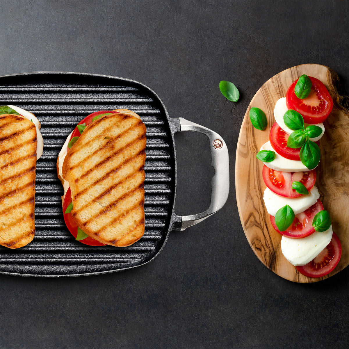 Outset Cast Iron Grill Pan With Ridges Outset Grillware and Barware