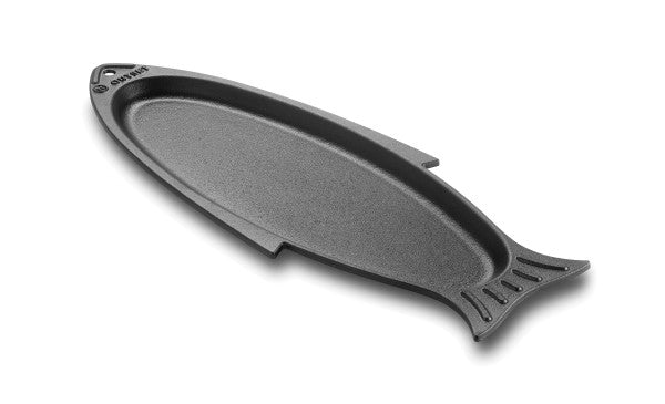  Outset 76225 Cast Iron Oyster Grill Pan, 12 Cavities