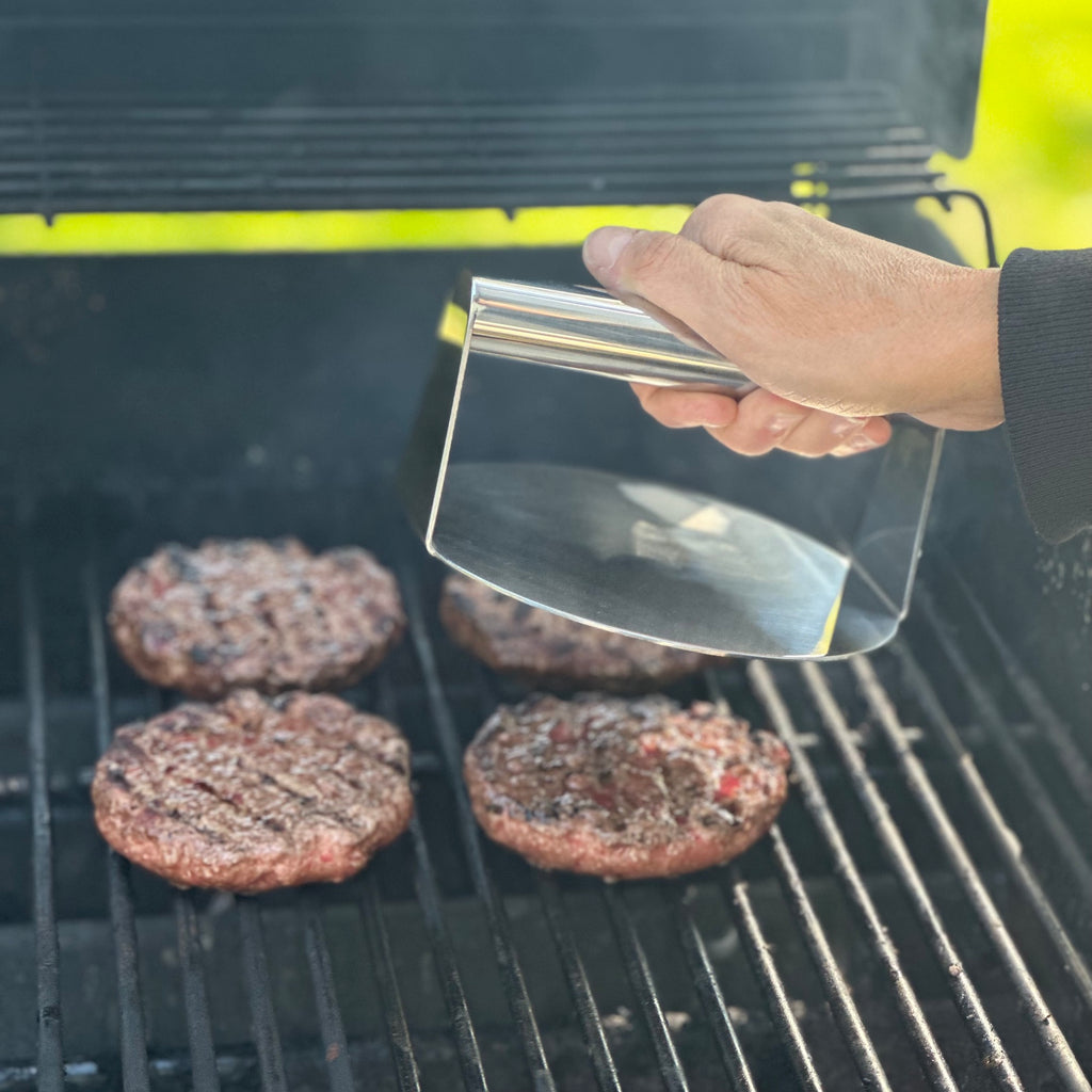 Outset Stainless Steel Burger Smasher