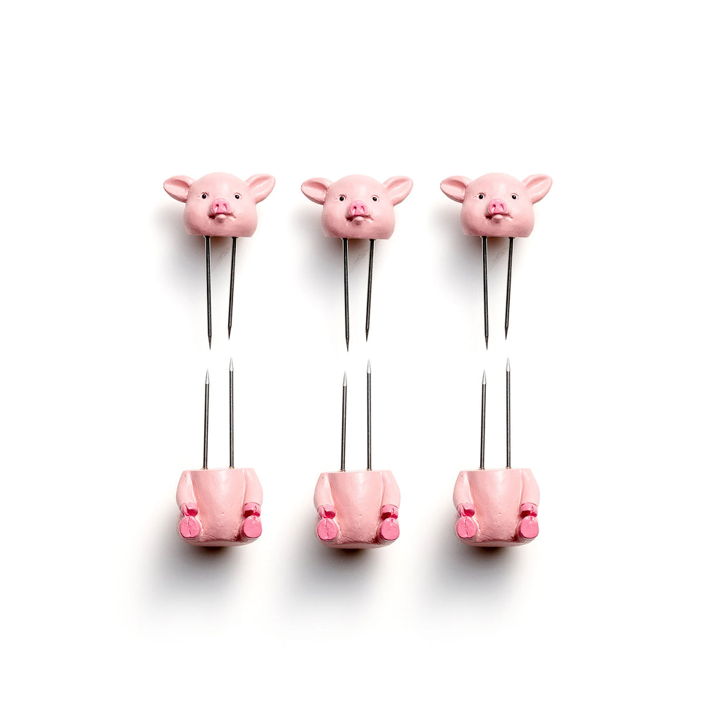 Outset Piglet Corn Holders, Set of 4 Pairs