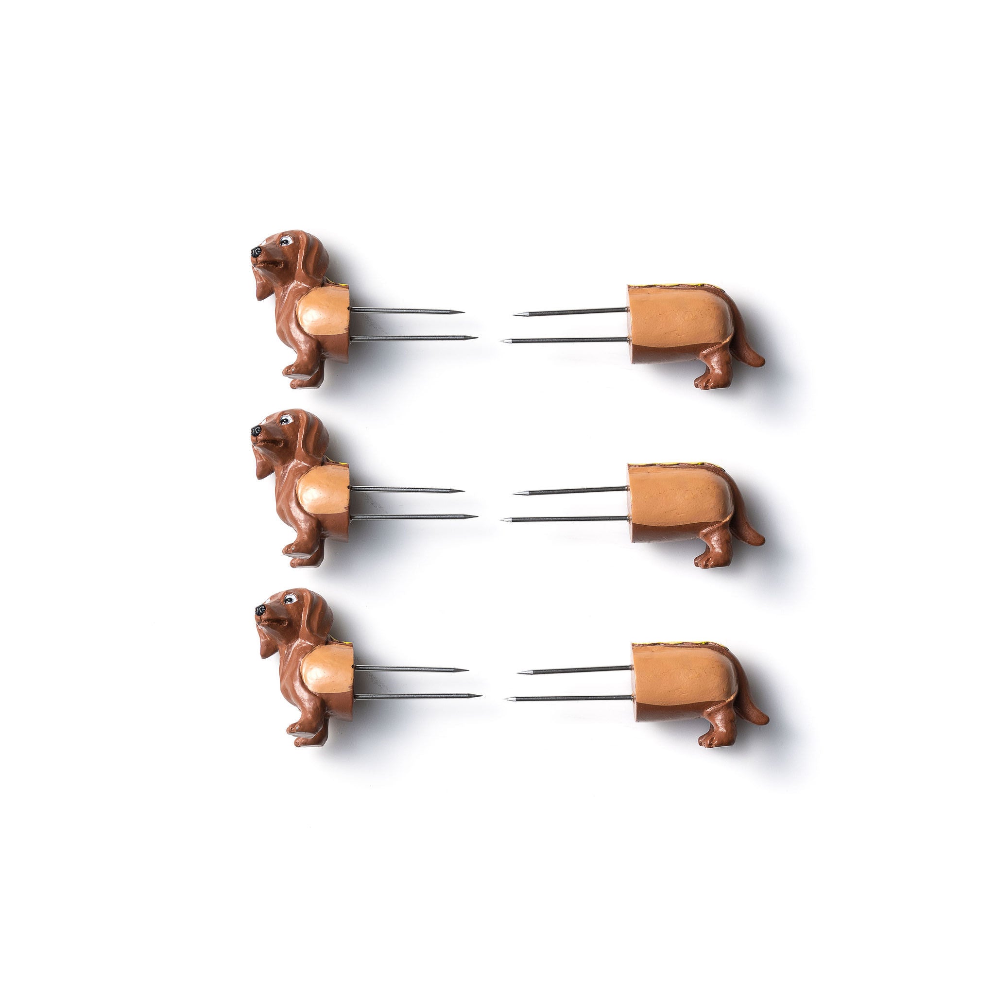 Outset Dachshund Corn Holder, Set of 4 Pairs | Outset Grillware