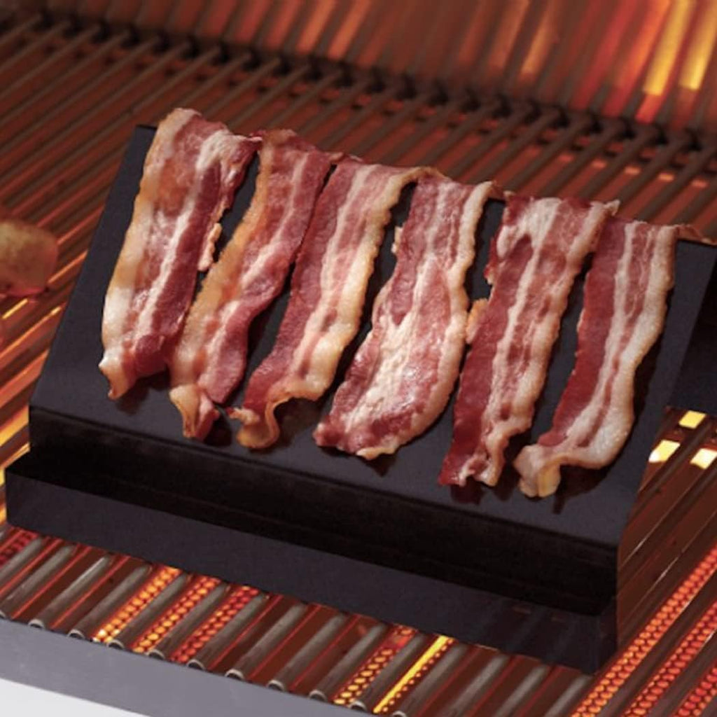 Outset Non-Stick Bacon Grill Rack With Dual Grease Basins