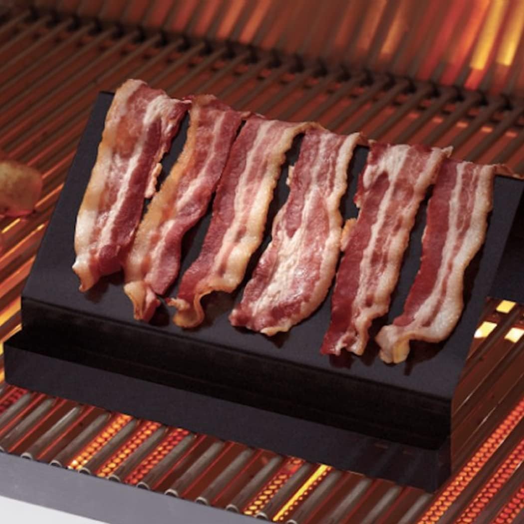 Outset Non-Stick Bacon Grill Rack With Dual Grease Basins | Outset ...