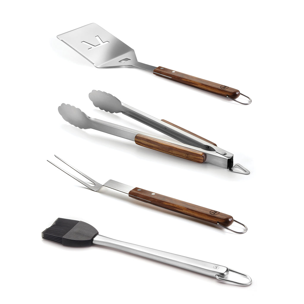 Outset Grande Stainless Steel Grill Tool Set, Verde Collection