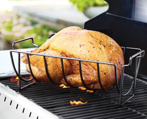 Non-Stick Reversible Roast and Rib Rack | Outset Grillware and Barware