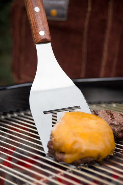 Stainless Steel Grill Spatula With Rosewood Handle