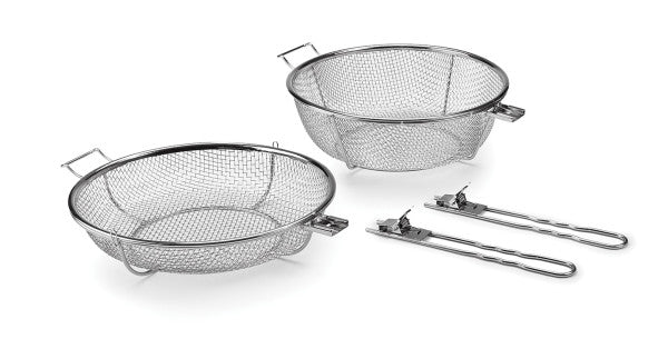 Stainless Steel Jumbo Mesh Grill Basket