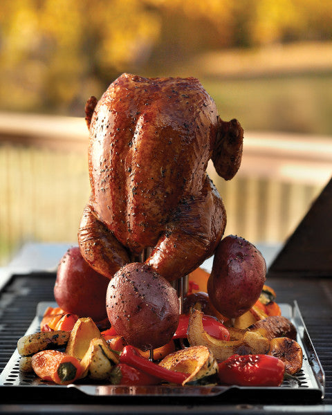 Stainless Steel Flavor Roaster for Chicken and Potatoes