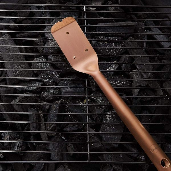 Lux Collection Copper Grill Brush Outset Grillware and Barware
